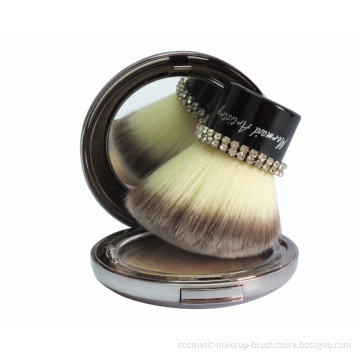 Deluxe Angled diamond cosmetic powder kabuki brush